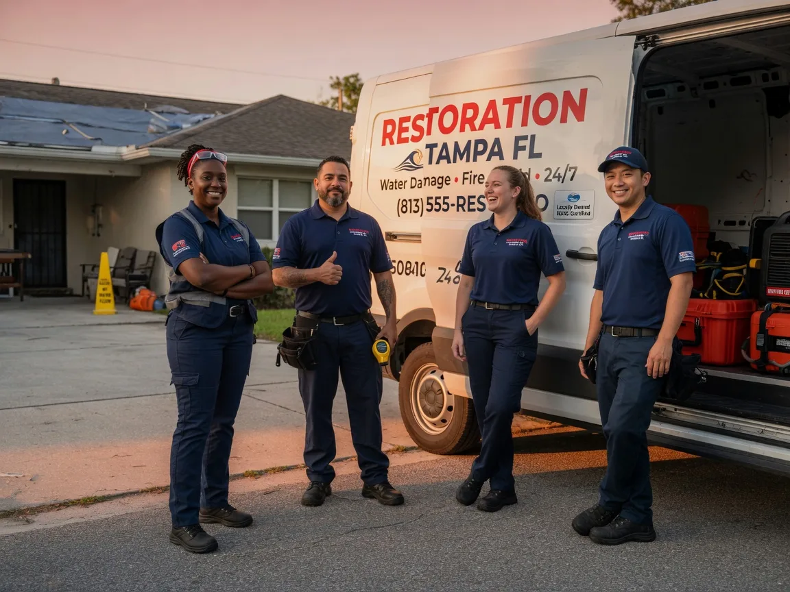 Water Damage Restoration company in Midland, PA