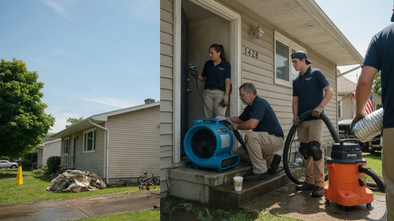 Water Damage Restoration in Midland, PA near me